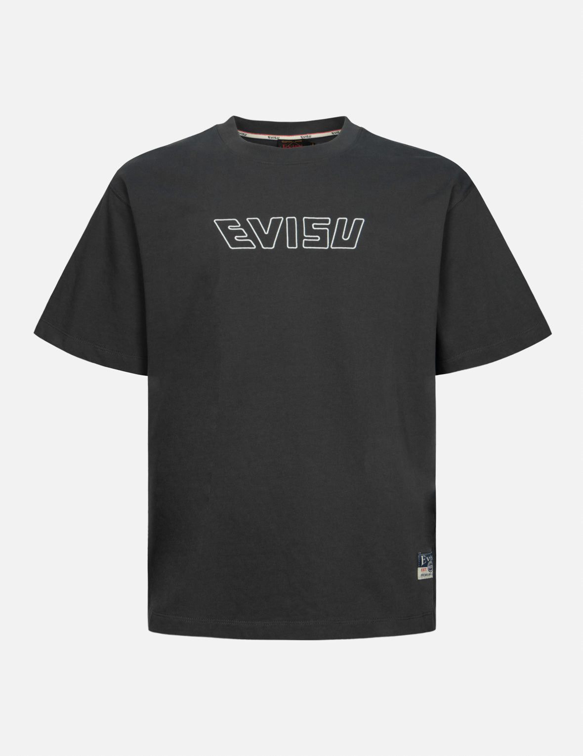 Custom Logo Embroidery T-Shirt with Seagull & Carp Print - Relaxed Fit for Men & Women - Perfect for Casual Wear, Beach Outings & Outdoor Activities