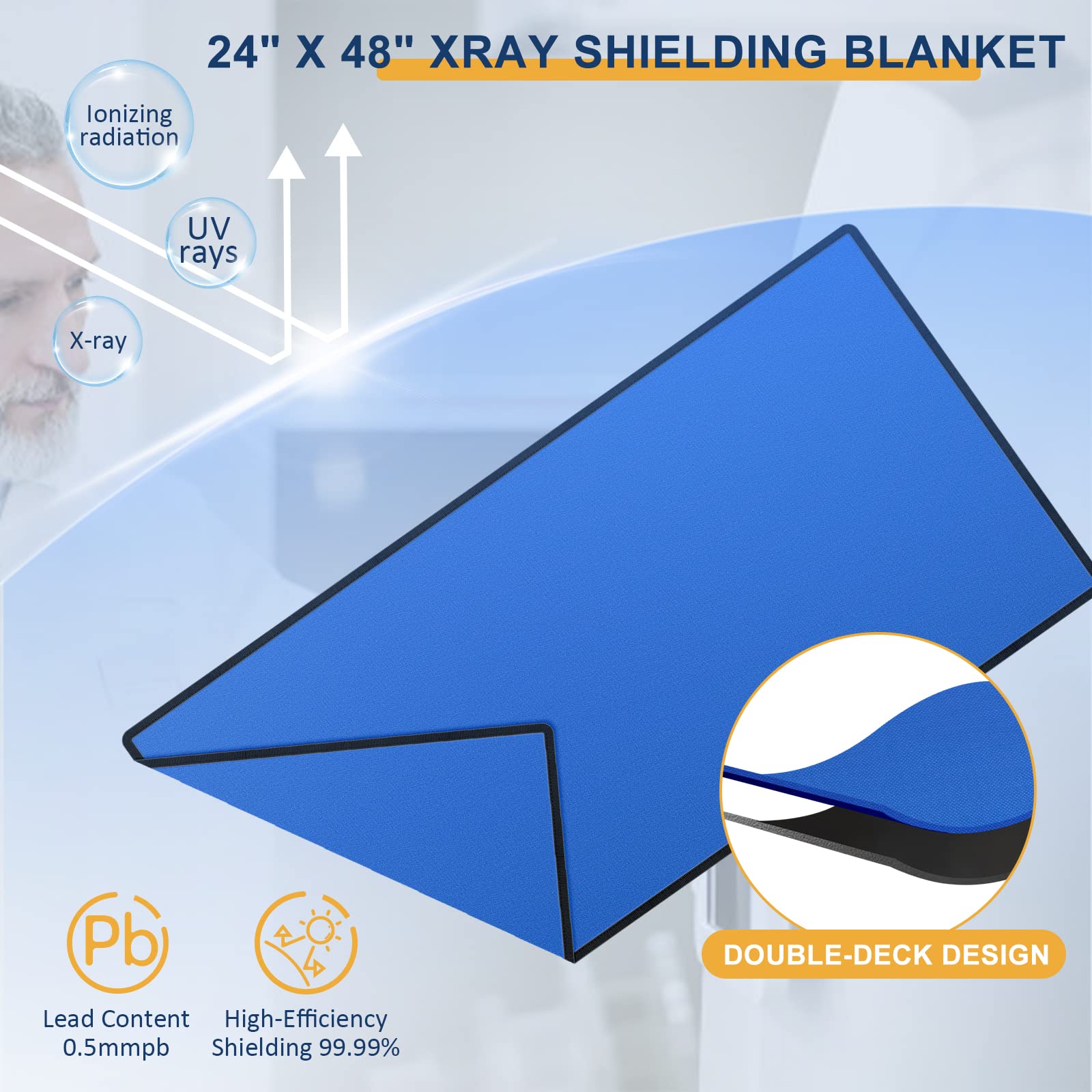 0.5mm Pb X-Ray Lead Blanket 24