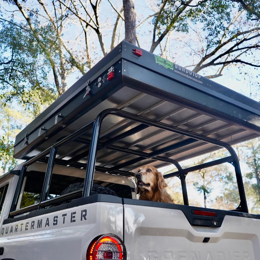 Signature Autosports Offroad Gear Bed Rack for 2023+ Ineos Quartermaster - Heavy Duty Truck Accessories for Camping & Overlanding Adventures