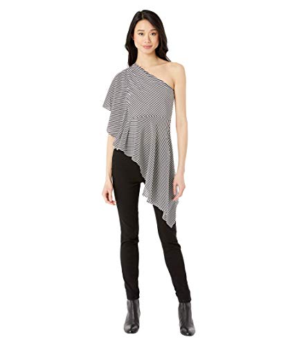 Linen White/Black Milesian Stripe