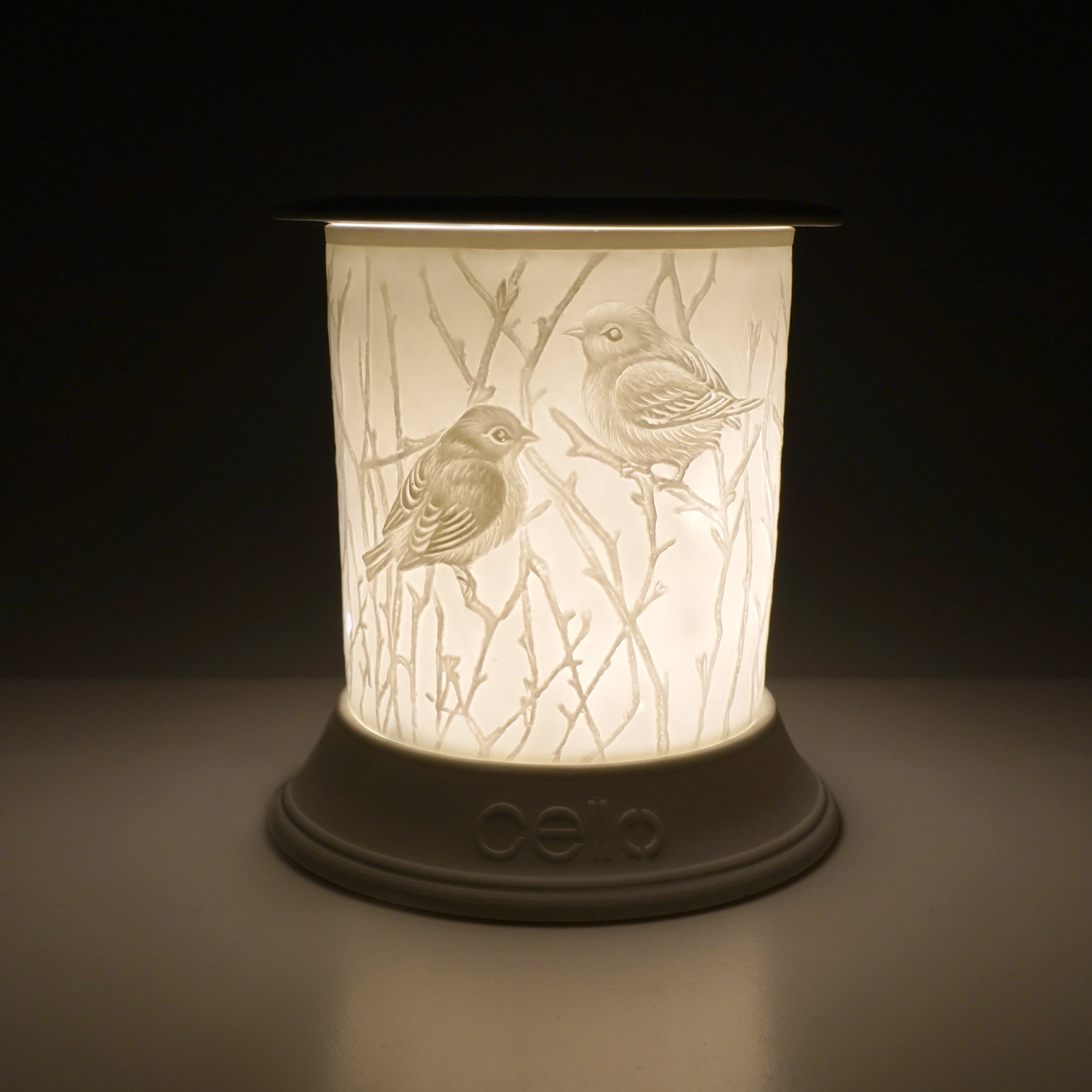 Premium Cello Electric Wax Warmer - Porcelain Bird Design for Home Aromatherapy | Perfect for Living Room, Bedroom, and Spa Relaxation