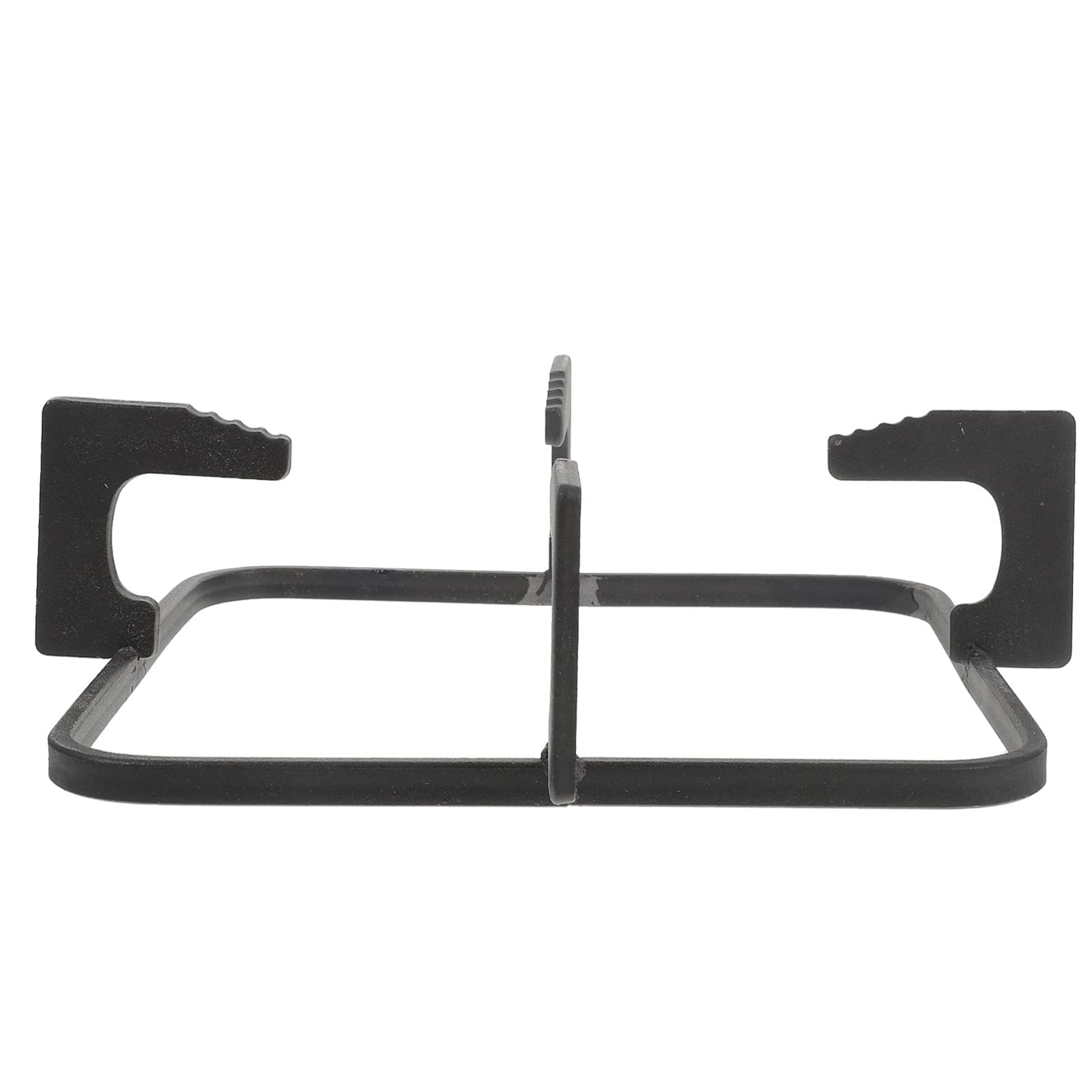 1pc Heavy Duty Cast Iron Gas Stove Bracket - Fire Stove Stand, Burner Rack & Stove Holder for Outdoor Camping, BBQ & Kitchen Use