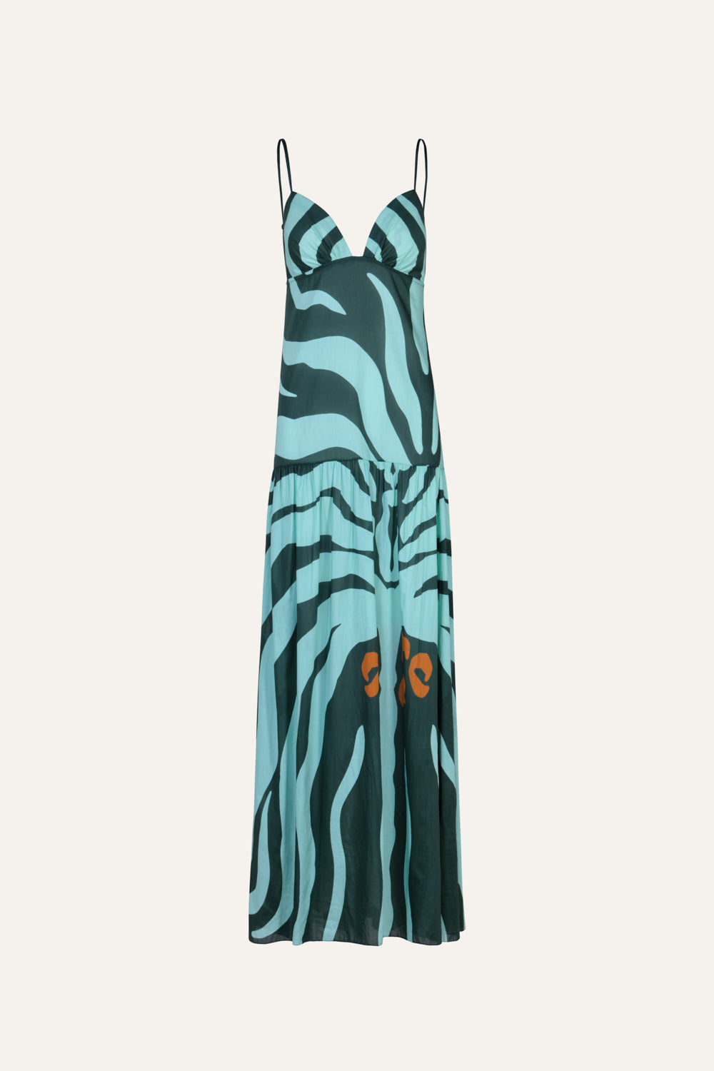 Eco-Friendly Green Zea Palm Dress - Sustainable Women's Fashion for Casual Wear & Summer Outfits