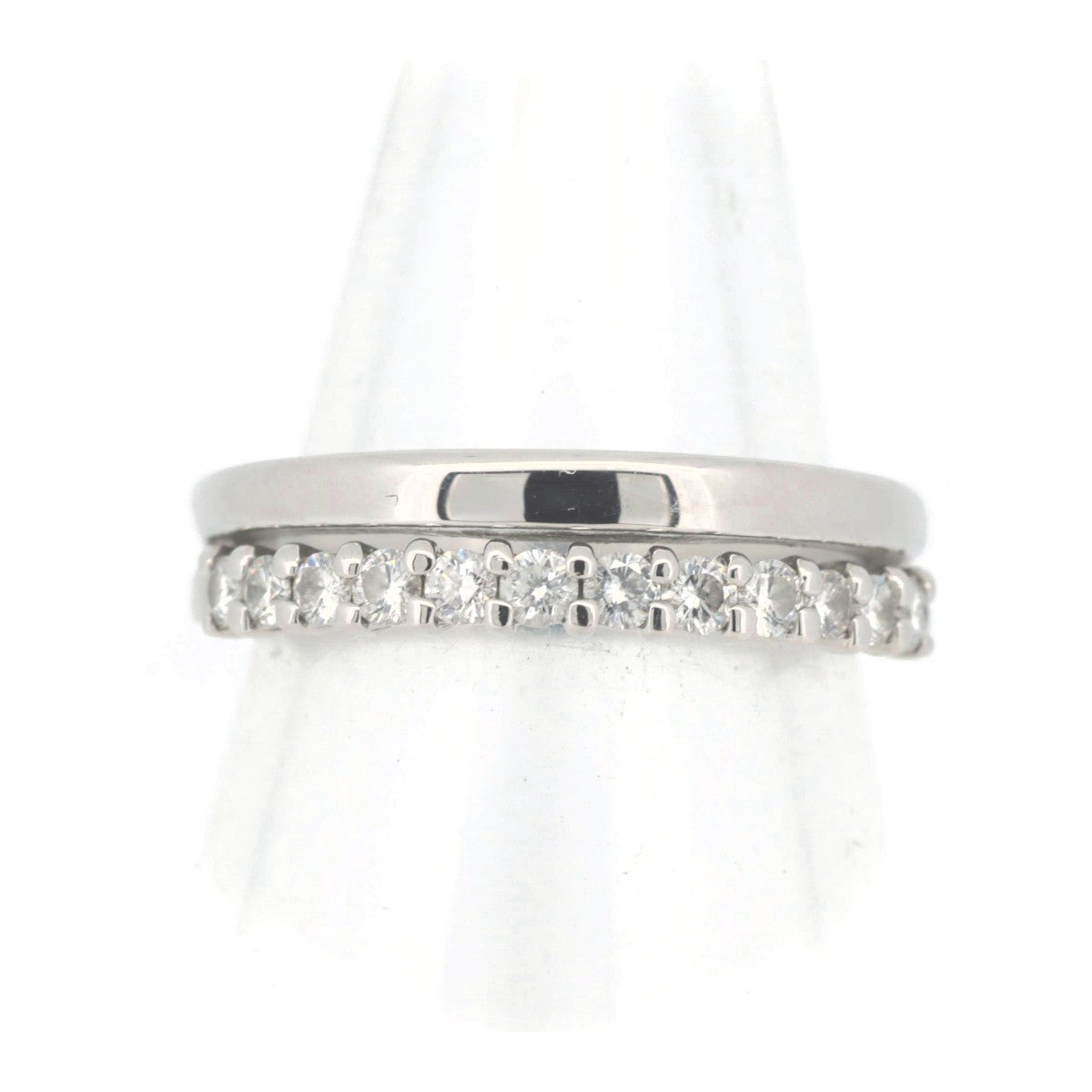 4℃ Diamond PT950 Platinum Ring for Women - Elegant Wedding, Engagement & Anniversary Jewelry Gift