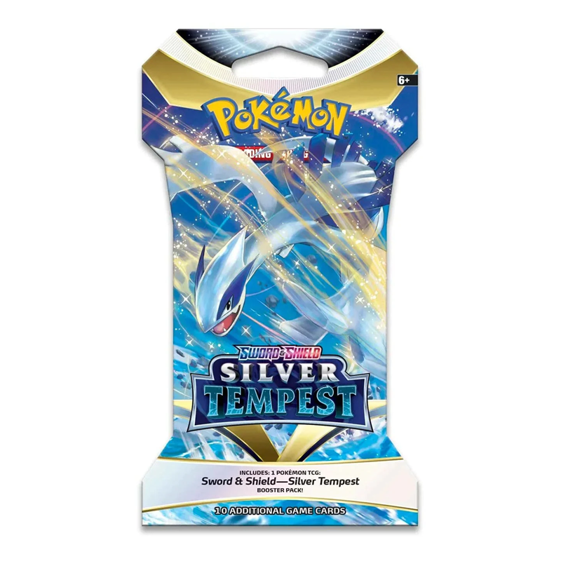 Pokemon Cards Silver Tempest English Blister Packs - Authentic Trading Cards for Collectors & Battles | Perfect for Gifts, Tournaments & Card Game Enthusiasts