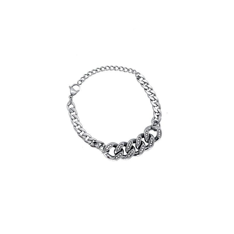 Elegant Cuban Pearl Bracelet for Women - Stylish Splice Street Jewelry - Perfect for Parties, Weddings & Everyday Wear