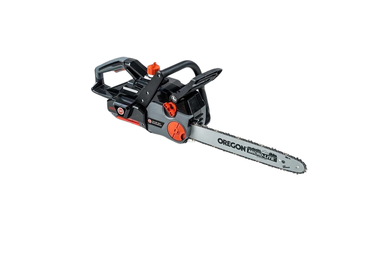 DR Power 16-Inch Cordless Chainsaw with Oregon Bar & Chain - 1500W Brushless Motor, 62V Battery Powered (Model 414181) - Ideal for Tree Trimming, Firewood Cutting & Yard Maintenance