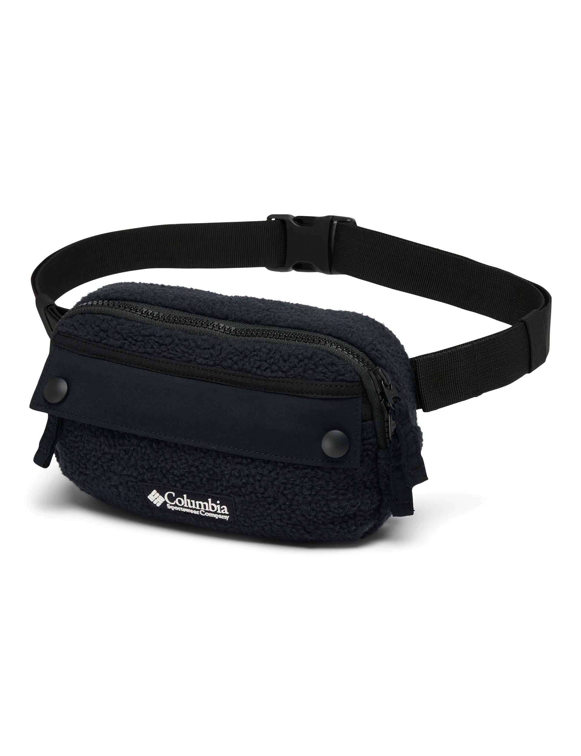 Helvetia Sherpa Hip Pack - Black | Stylish & Comfortable Waist Bag for Travel, Hiking & Outdoor Activities