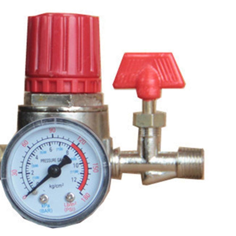 High-Quality Pressure Switch Air Valve Manifold & Compressor Control Regulator with Gauges - Perfect for Auto Parts Maintenance, Tire Inflators, and Industrial Air Systems (Brand New)