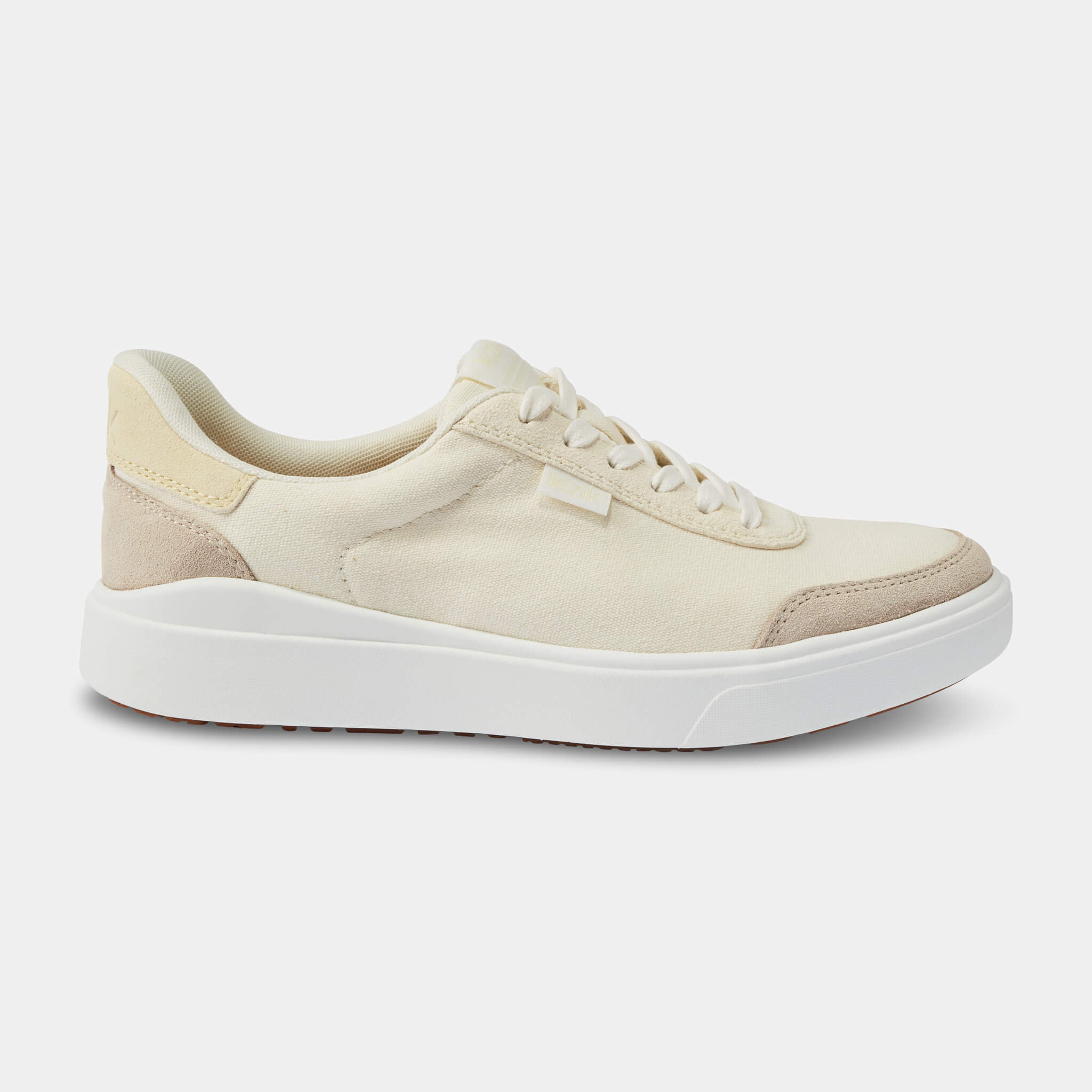 Women's Prague 2 Sneakers in Pristine White & Transparent Yellow | Casual Walking Shoes for Women | Perfect for Daily Wear, Gym & Outdoor Activities