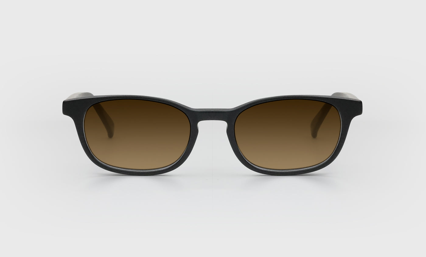 On Board Color 03 Matte Black Acetate Eyeglass Frames - Lightweight & Durable for Men & Women | Perfect for Reading, Work & Everyday Wear