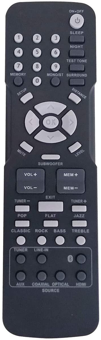 Blackweb 1000W 5.1 Channel Bluetooth Home Theater Receiver System - BWA18SB003 | Surround Sound Audio for Movies, Gaming & Music Streaming