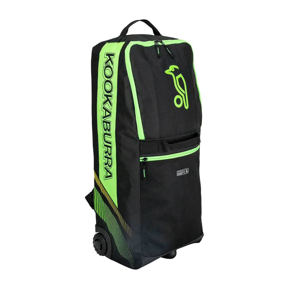 Kookaburra WD6000 Wheelie Duffle Bag - Large Rolling Travel Duffel with Wheels for Gym, Sports, Camping & Airplane Carry-On Luggage