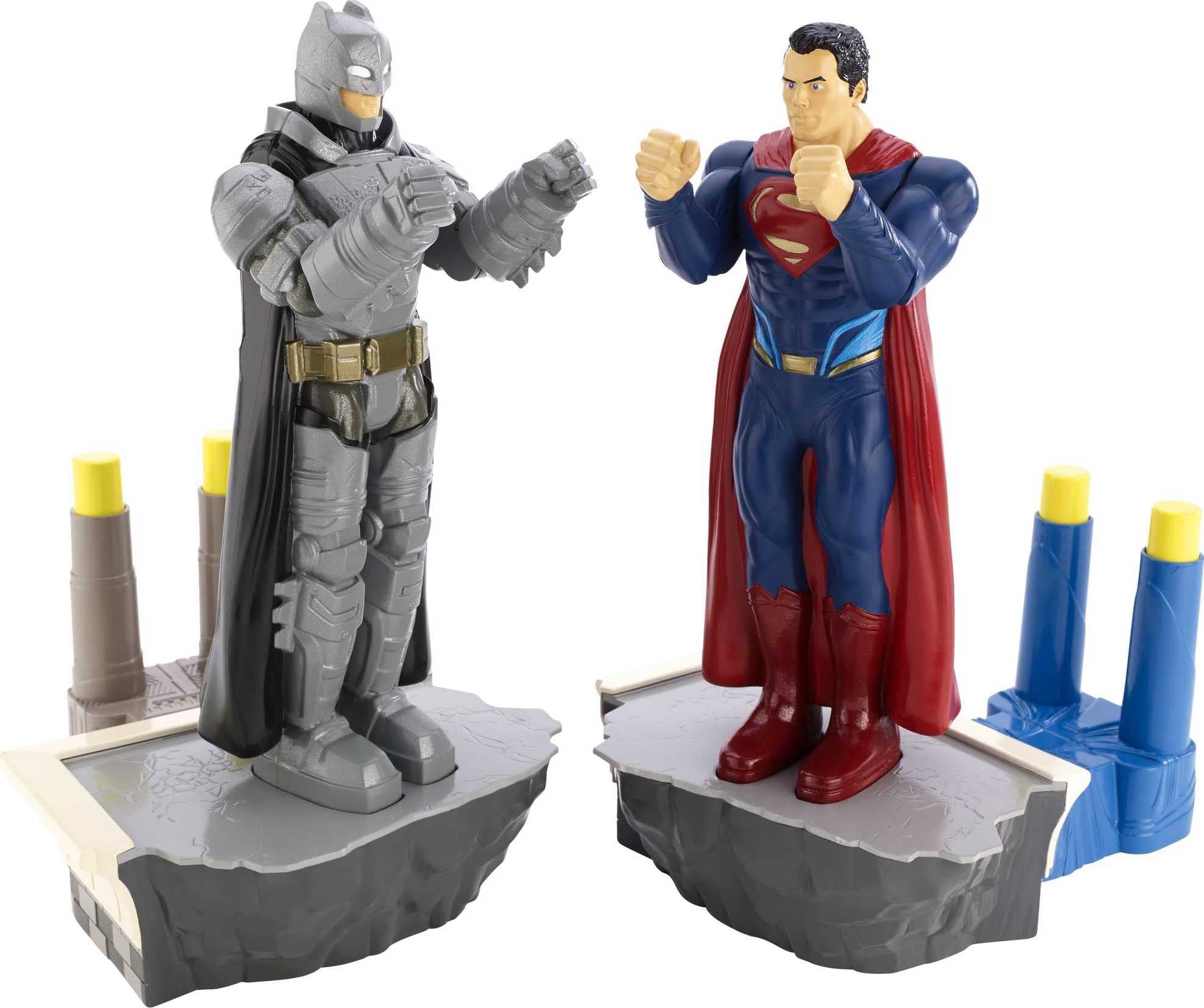 Batman vs Superman Rock 'Em Sock 'Em Robots Game - Amazon Exclusive Collectible Toy for Kids & Adults - Fun Superhero Battle Game for Parties, Gifts & Family Game Nights