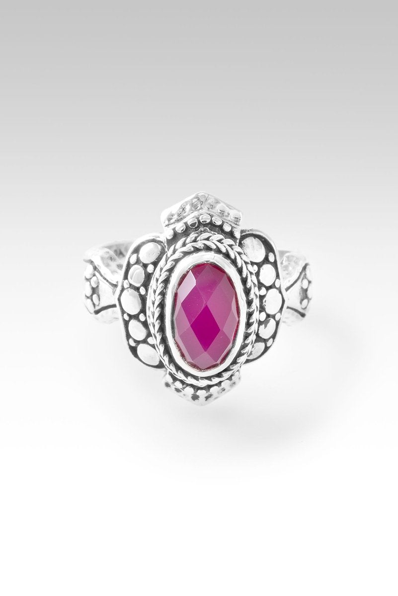 Humility Ring™ in Red Current Quartz - Elegant & Meaningful Jewelry for Women | Perfect for Gifts, Weddings & Everyday Wear