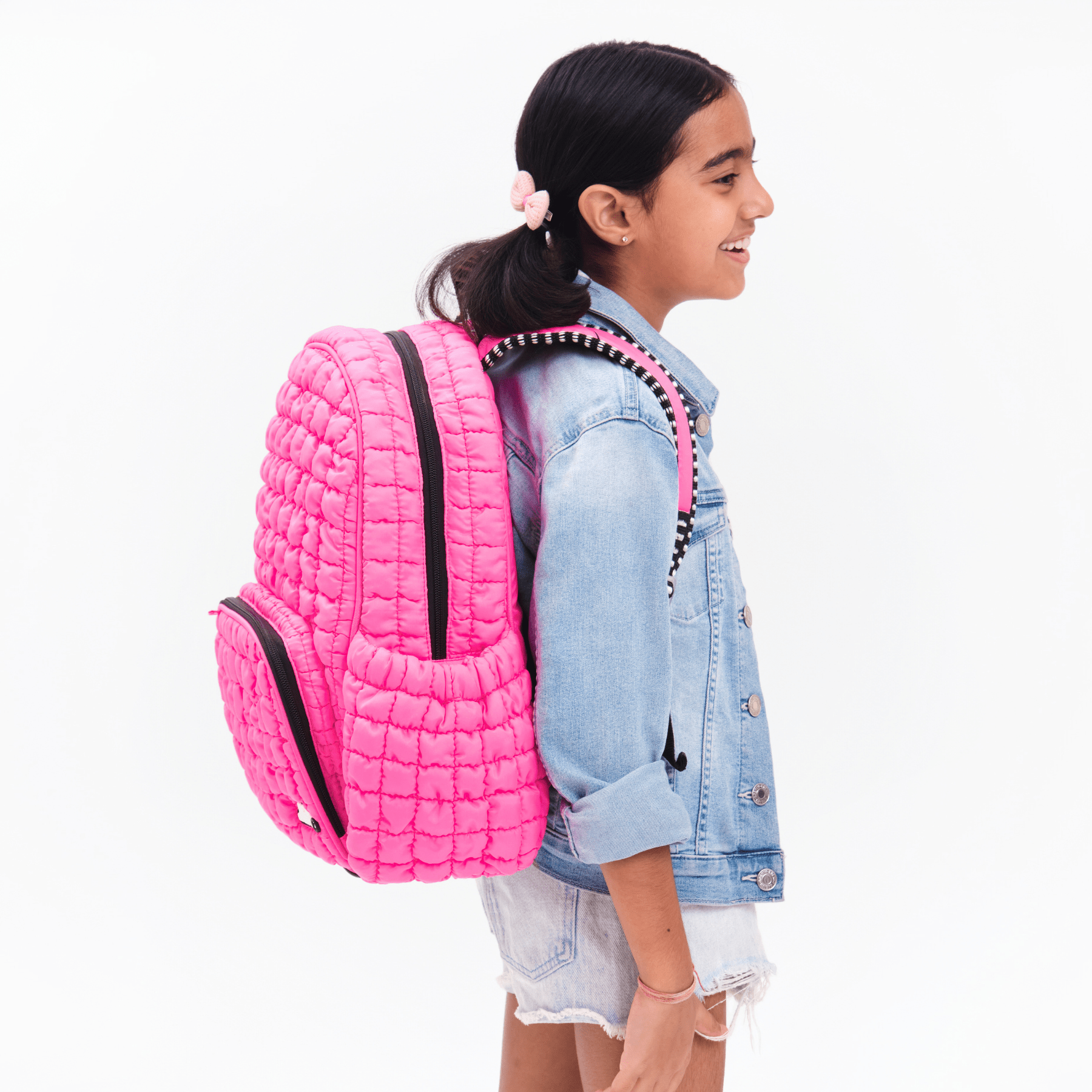 Boba Medium Backpack for Women & Teens - Stylish Pink Surge School Bag, Laptop Backpack, Travel Daypack for College, Work, Gym & Outdoor Adventures