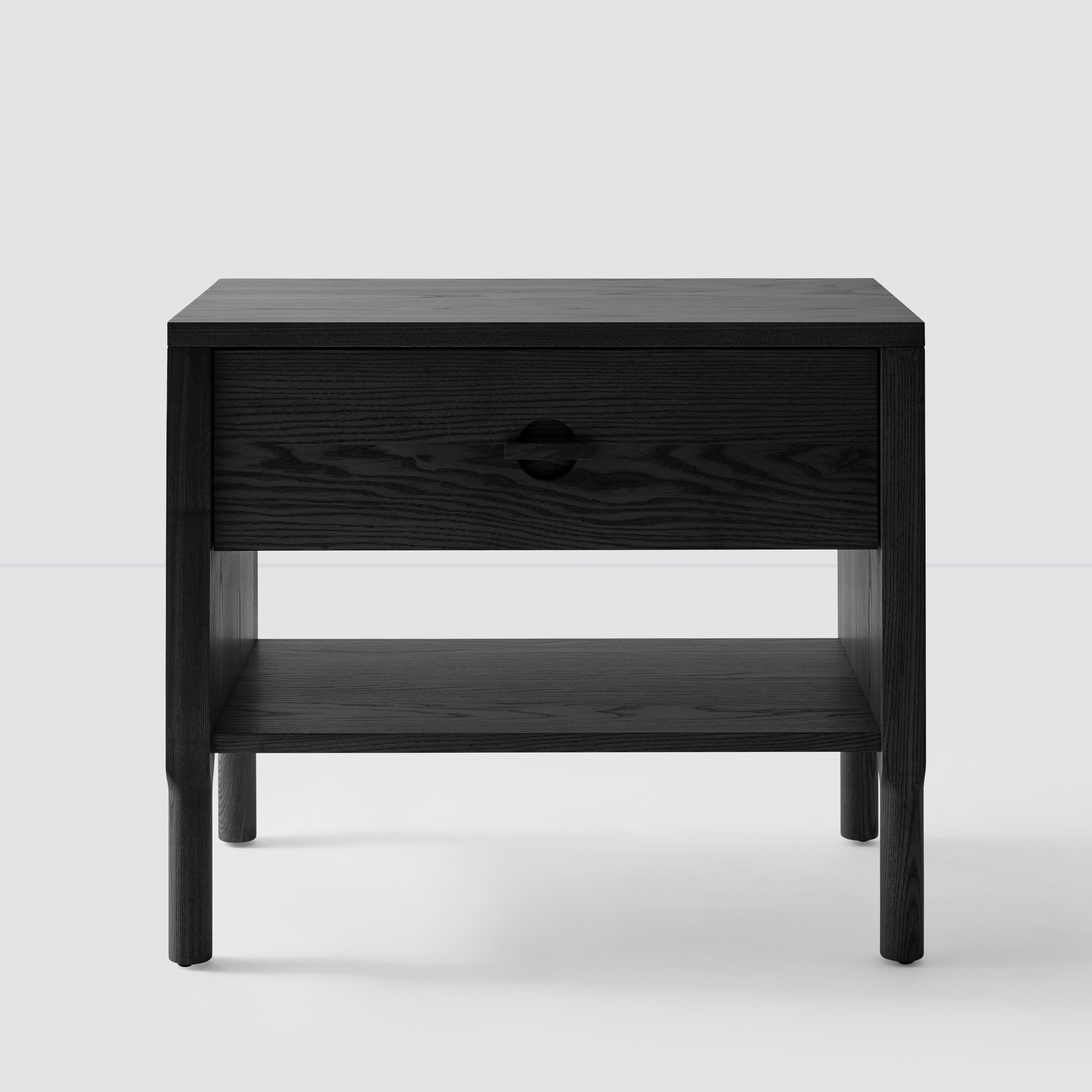 Stylish Avon Nightstand with Drawer - Modern Bedside Table for Bedroom, Living Room, or Office - Perfect for Storage and Decor