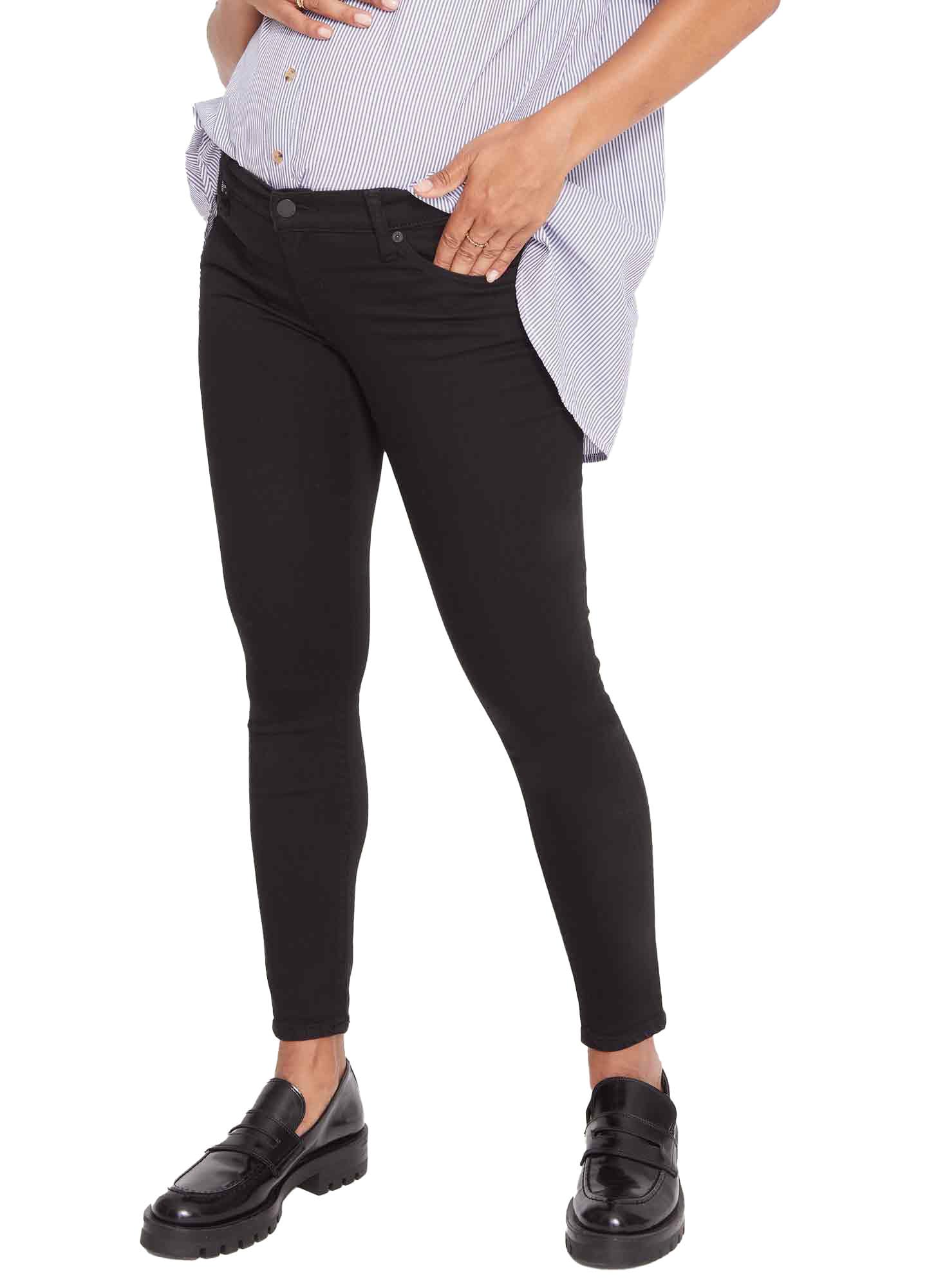 HATCH Slim Maternity Jeans - Stretchy Under Belly Pregnancy Pants with Recycled Cotton Denim - Comfortable for Work, Travel & Everyday Wear