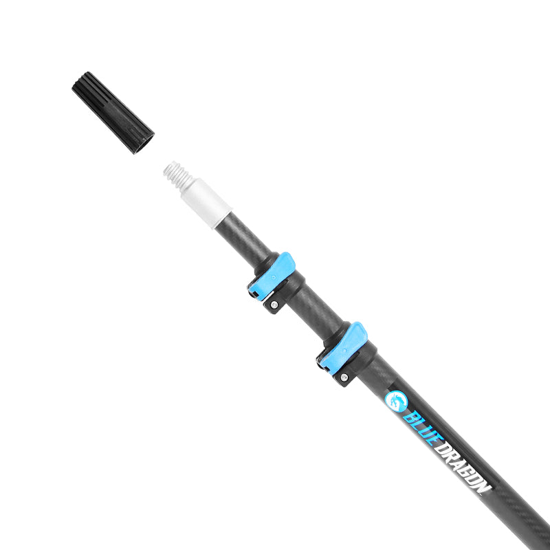 Carbon Fiber Extension Poles for Painting, Cleaning & Maintenance - Lightweight & Durable Blue Dragon Telescopic Pole - Perfect for High Ceilings, Windows & Outdoor Use
