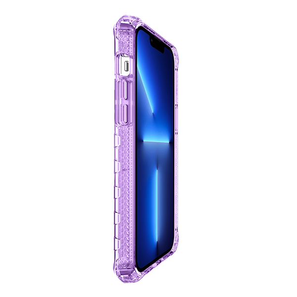 ITSKINS SUPREME MAGCLEAR Case for iPhone 14 Pro - Purple | Premium Magnetic Protective Cover | Perfect for Work, Travel & Everyday Use
