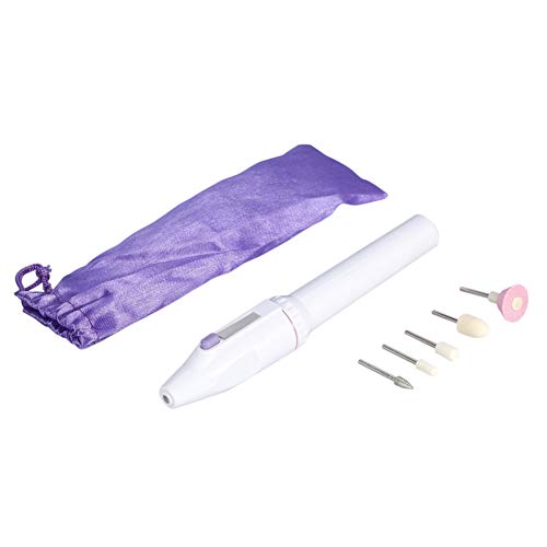 Professional Electric Nail File Kit - Rechargeable Nail Drill for Home & Salon Use, Manicure Pedicure Buffer, Nail Polish Remover for Natural & Acrylic Nails - Perfect for DIY Nail Care & Professional Grooming