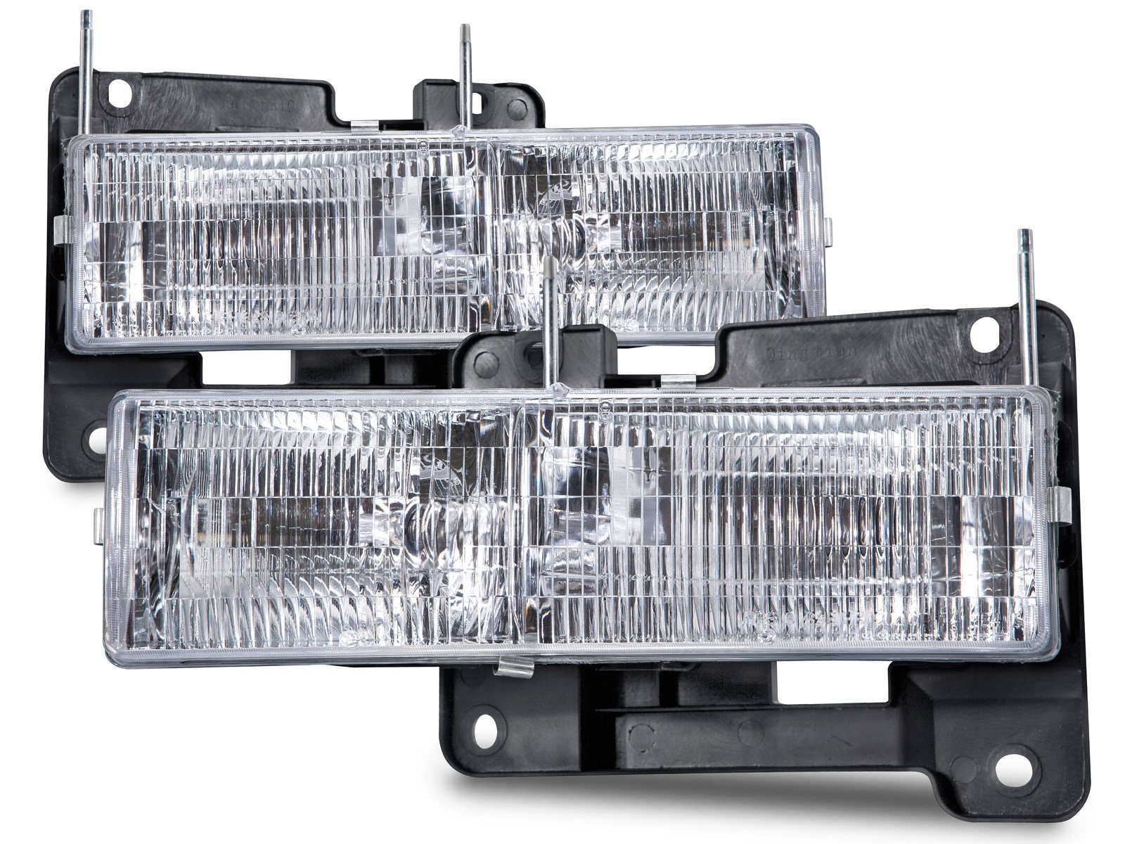 HEADLIGHTSDEPOT RV Motorhome Headlights Compatible with Fleetwood Discovery 1999-2002 - Pair of Left & Right Headlamps for Driver & Passenger Side - Upgrade Your RV Lighting for Night Driving & Camping Adventures