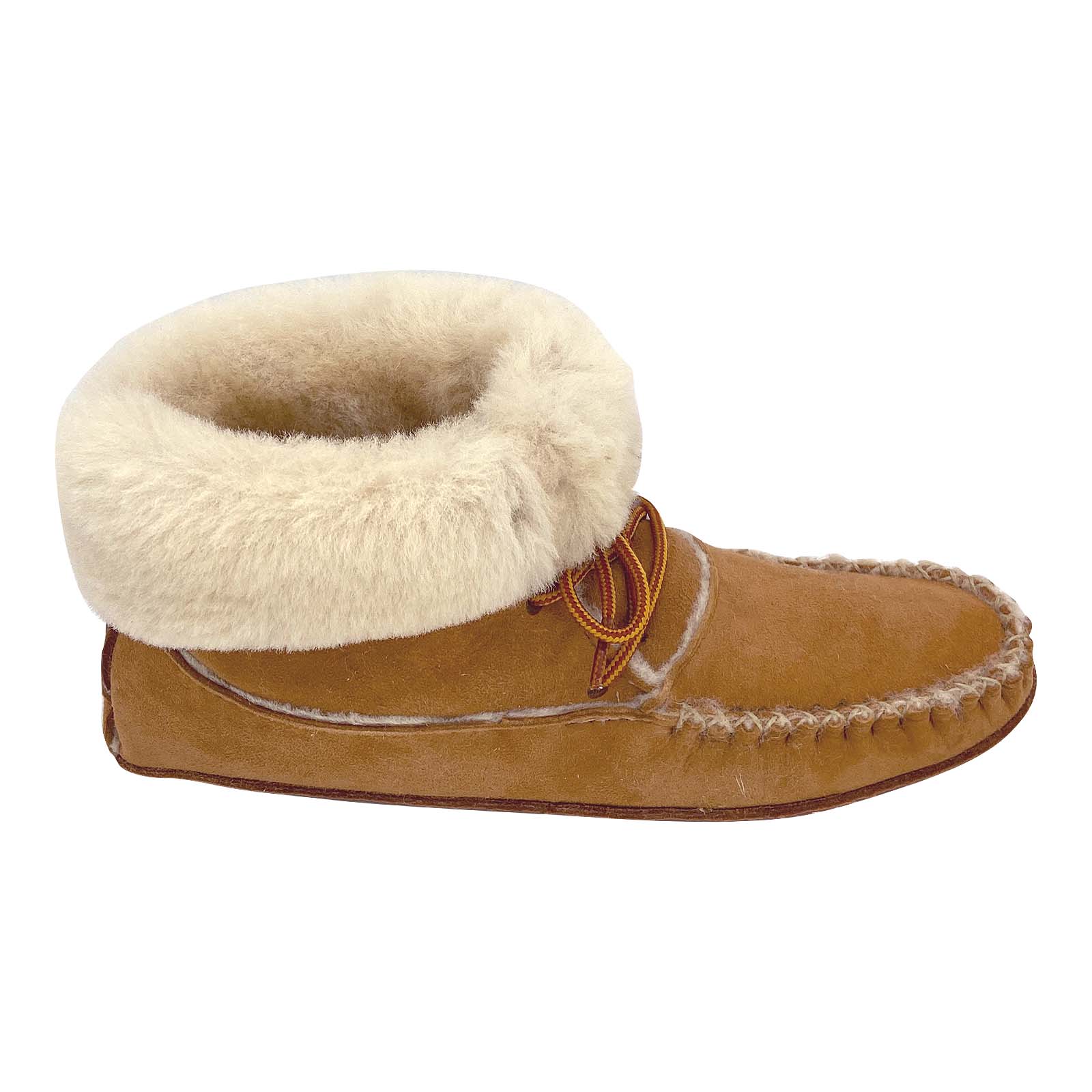 Women's Sheepskin Lined Soft Sole Moccasin Slipper Boots - Cozy Winter House Shoes for Indoor & Outdoor Comfort - Perfect for Lounging, Travel and Cold Weather Wear