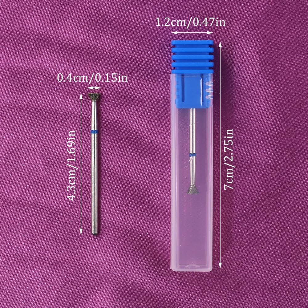 Professional Sanding Disc Nail Drill Bits Set for Acrylic Nails & Pedicure - Electric Nail Drill Bits, Cuticle Trimmer, Foot Callus Remover - Perfect for Manicure, Nail Art & Salon Use at Home or Professional Spa