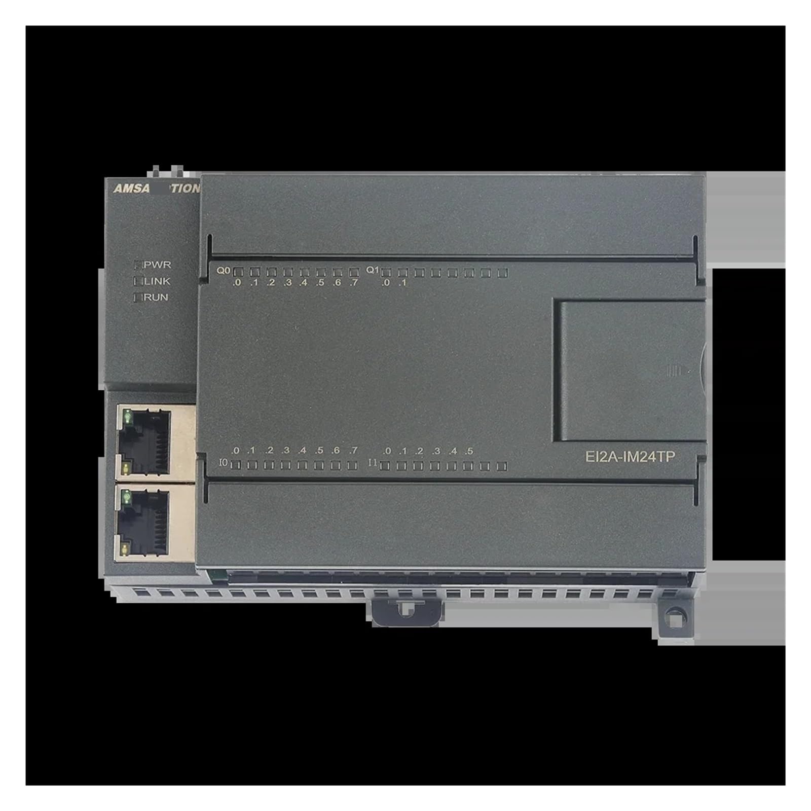 EtherNet/IP to ProfiBus Module - EI2A-IM24R/EI2A-IM24TP - 14 Input & 14 Output Remote IO Converter with Dual Ethernet Ports | Industrial Automation & PLC Networking Solution