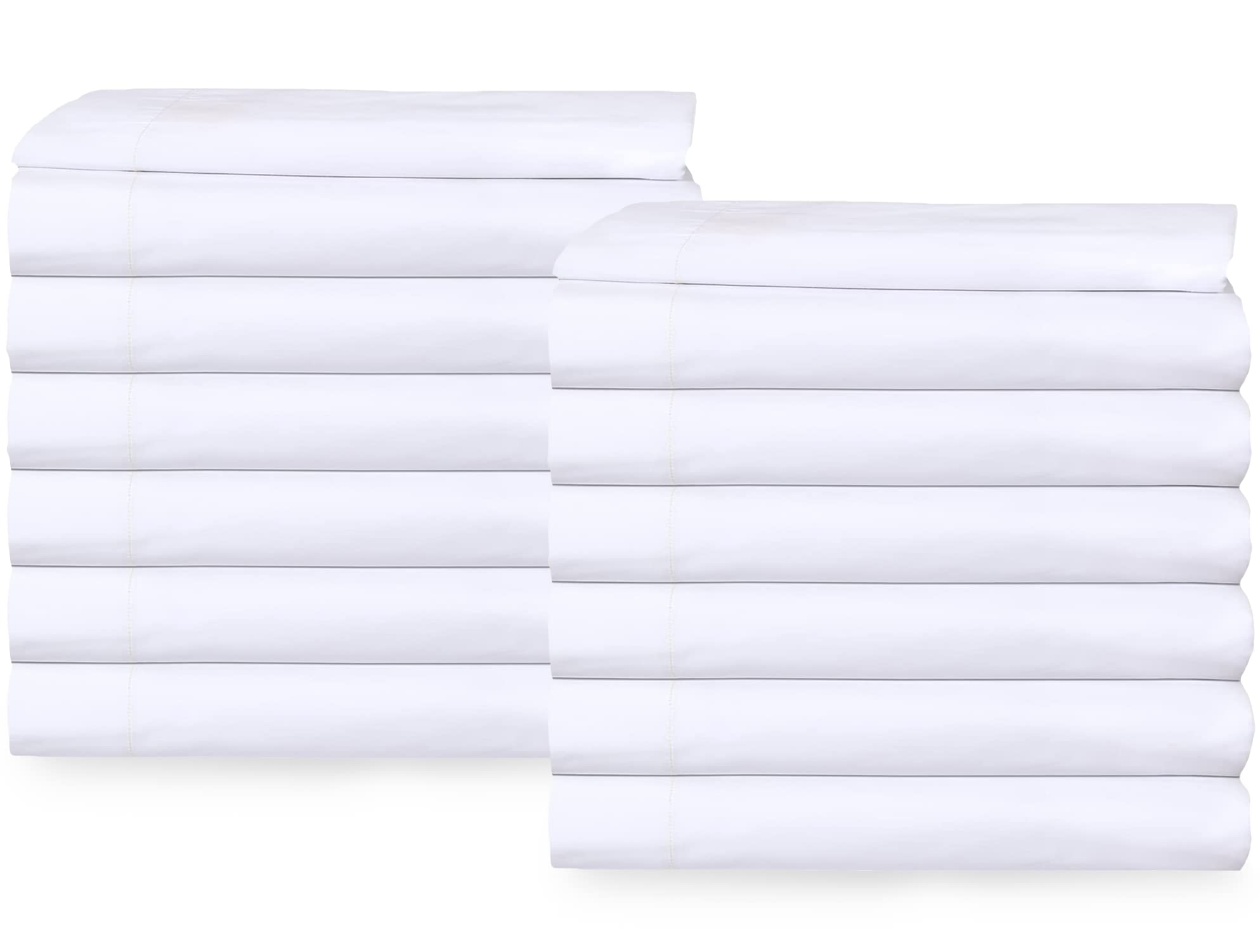 24-Pack Twin Flat Sheets 108