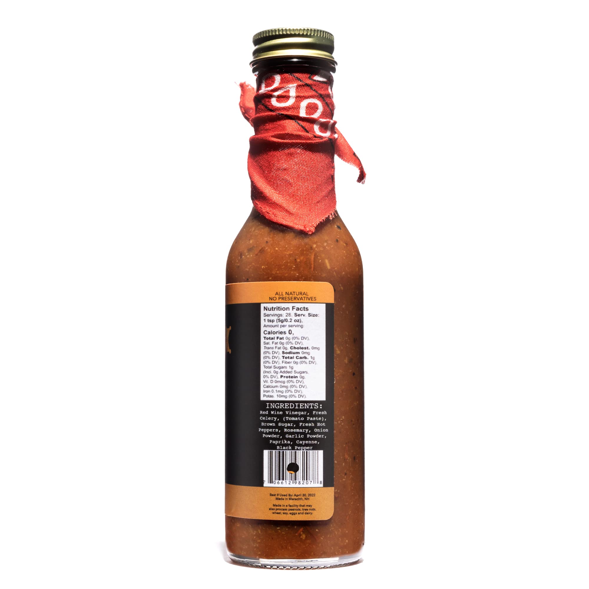 **Dandido Medium Hot Sauce - Thick & Hearty Gourmet Hot Sauce with Exotic Peppers - All-Natural, USA-Made - 5 Oz Bottle - Perfect for Tacos, Wings, Burgers & More**