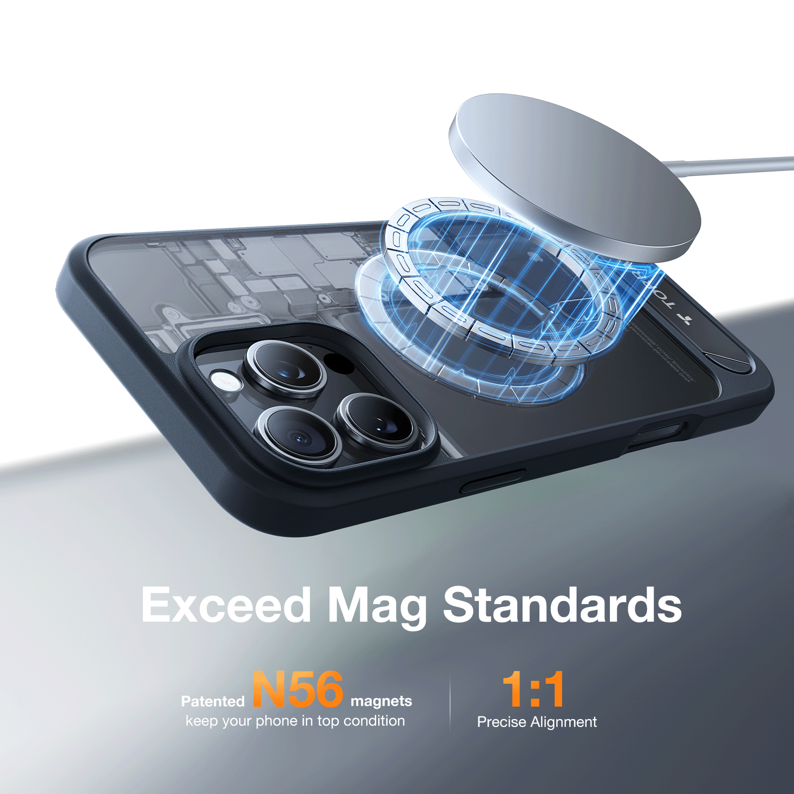 Ostand L1 Phone Stand Holder for iPhone 16 Pro - Adjustable Desktop Stand for Video Calls, Gaming & Hands-Free Viewing