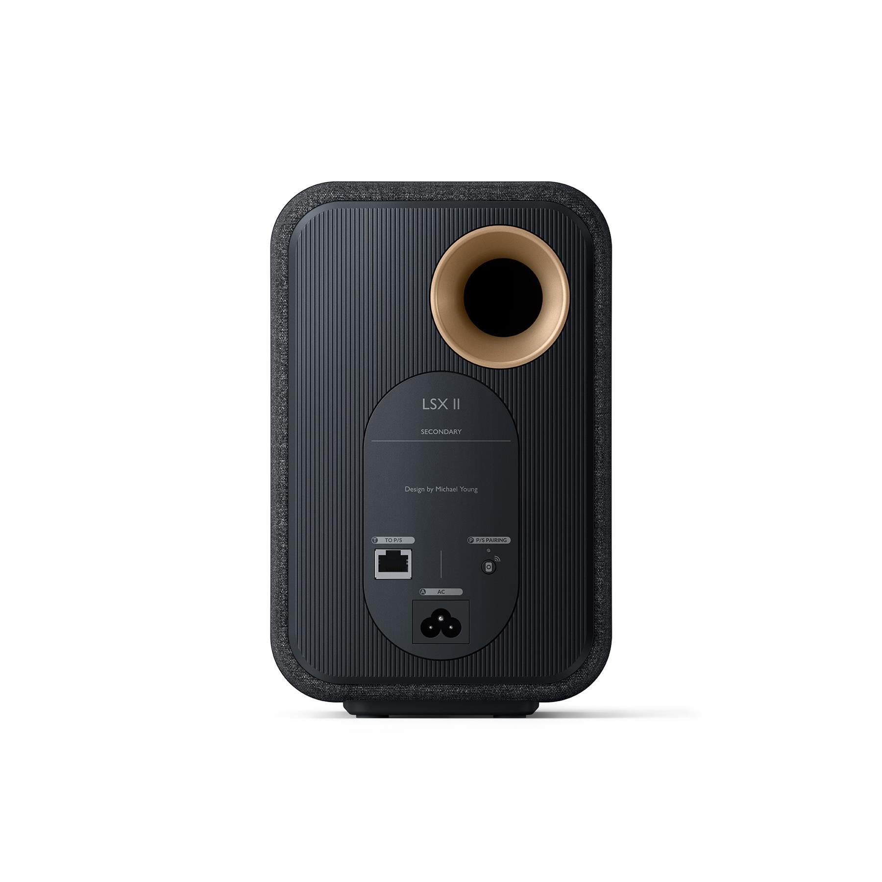KEF LSX II Wireless HiFi Speakers - Premium Bluetooth Bookshelf Speakers with High Resolution Audio for Home Theater & Music Listening