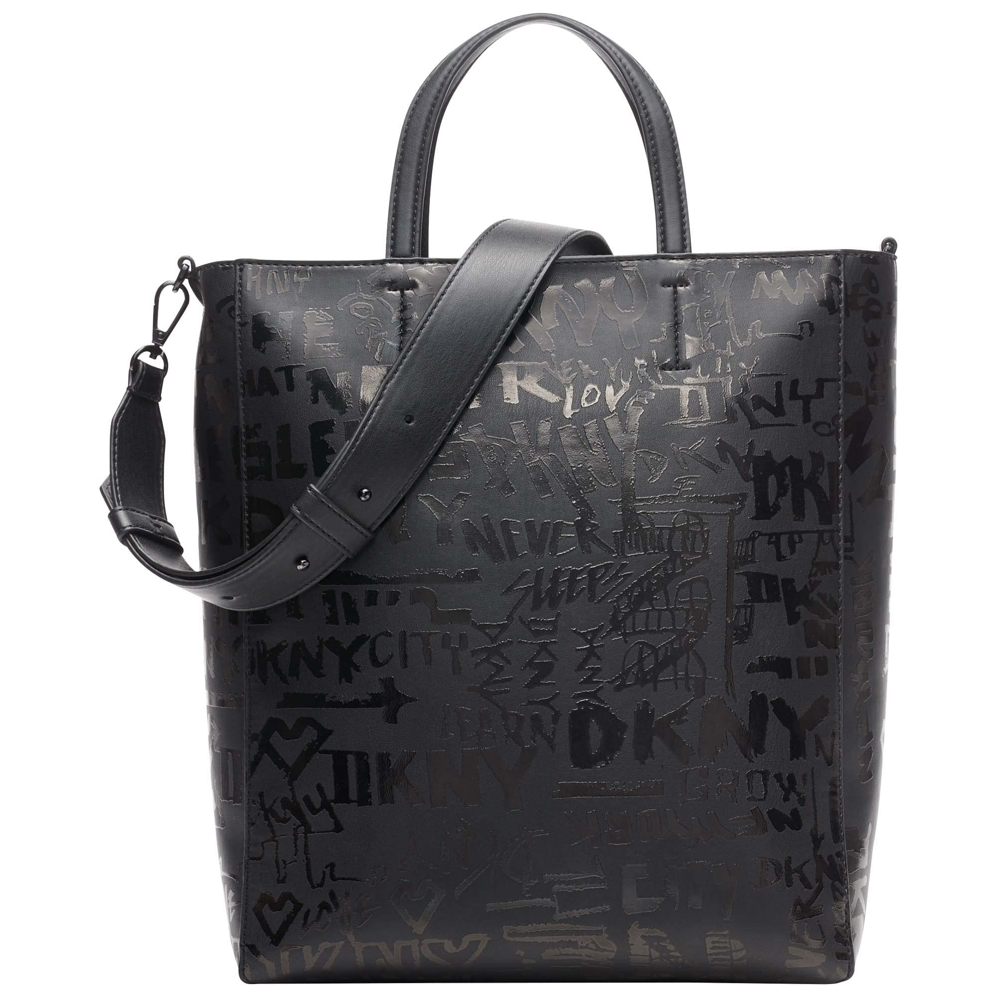 DKNY Women's Tilly Non-Slip Tote Bag - Stylish Designer Handbag for Work, Travel & Everyday Use | Premium Leather Shoulder Bag with Spacious Interior
