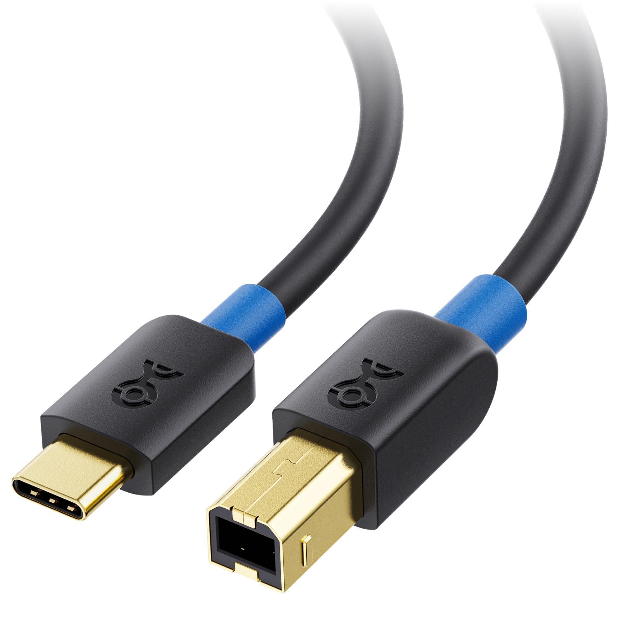 Cable Matters USB C to USB B Printer Cable 3m (3.3ft) - High-Speed USB 2.0 Type C to Type B Cord for Printers, MIDI Controllers, Keyboards | Office & Studio Connectivity Solution