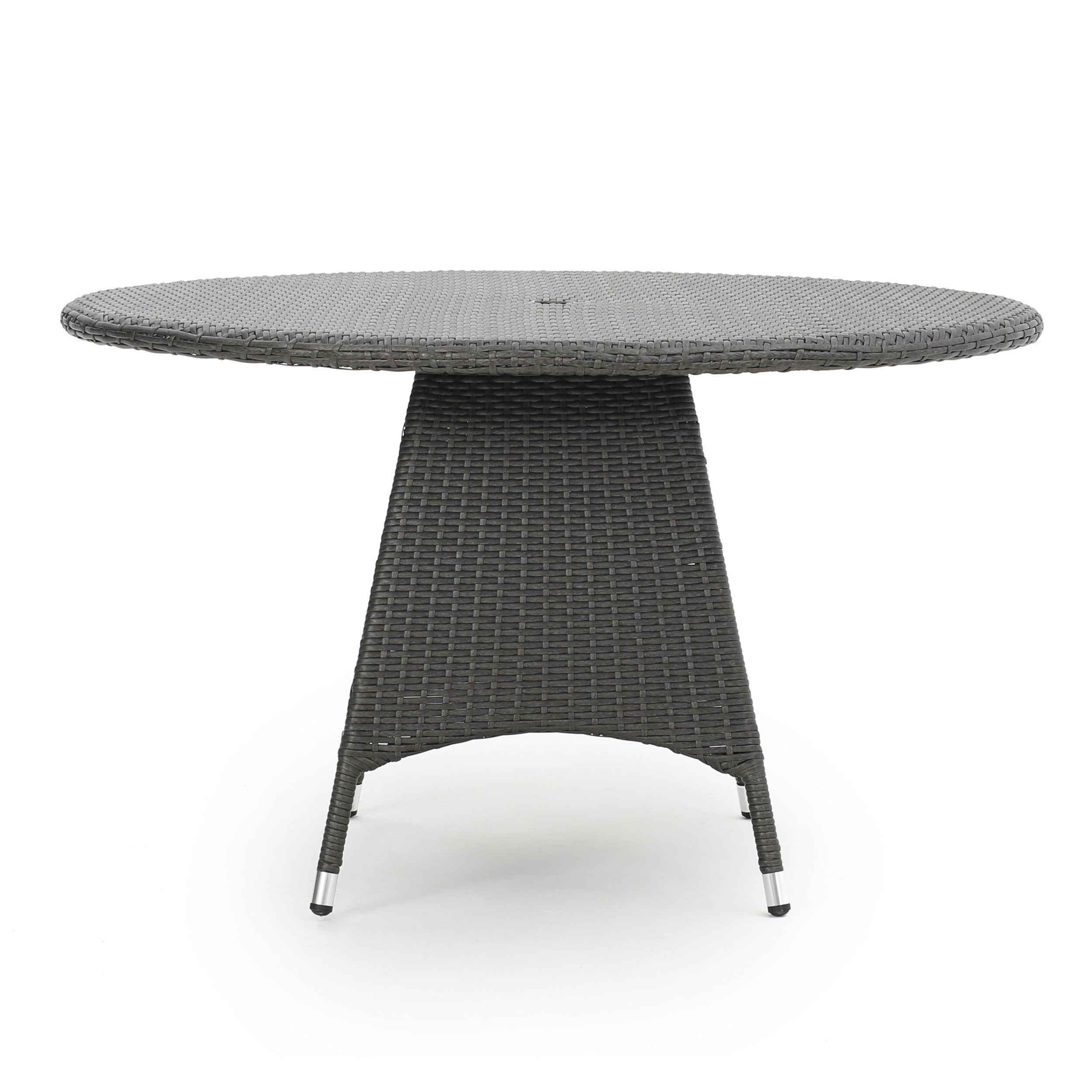 Modern CORSICA RD Dining Table - Solid Wood Kitchen Table for 6, Farmhouse Style Dining Room Furniture - Perfect for Family Gatherings & Dinner Parties