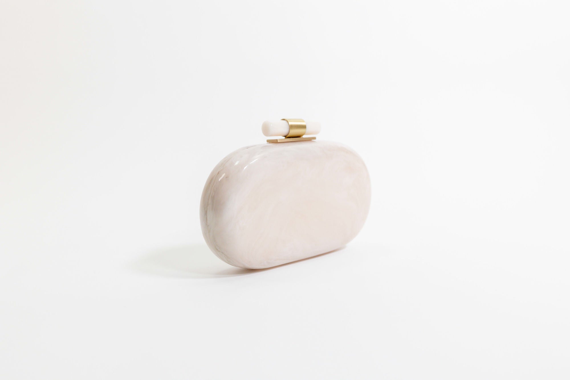 Ethereal Pearl Capsule Clutch Bag for Women - Elegant Evening Clutch for Parties, Weddings & Special Occasions