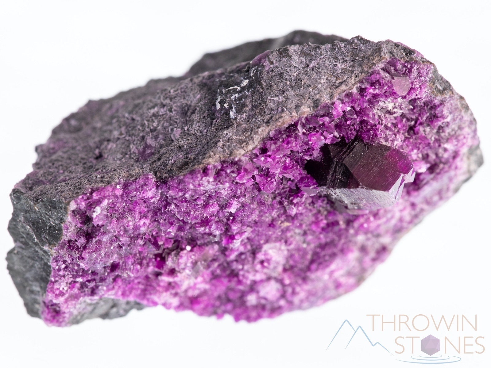 KAMMERERITE Raw Crystal Cluster - Natural Healing Stone for Home Decor, Housewarming Gift & Spiritual Energy | Perfect for Meditation, Feng Shui & Office Desk Decor