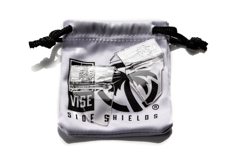 VISE Side Shield Z87+ Clear Safety Glasses - ANSI Certified for Construction, Woodworking & DIY Projects