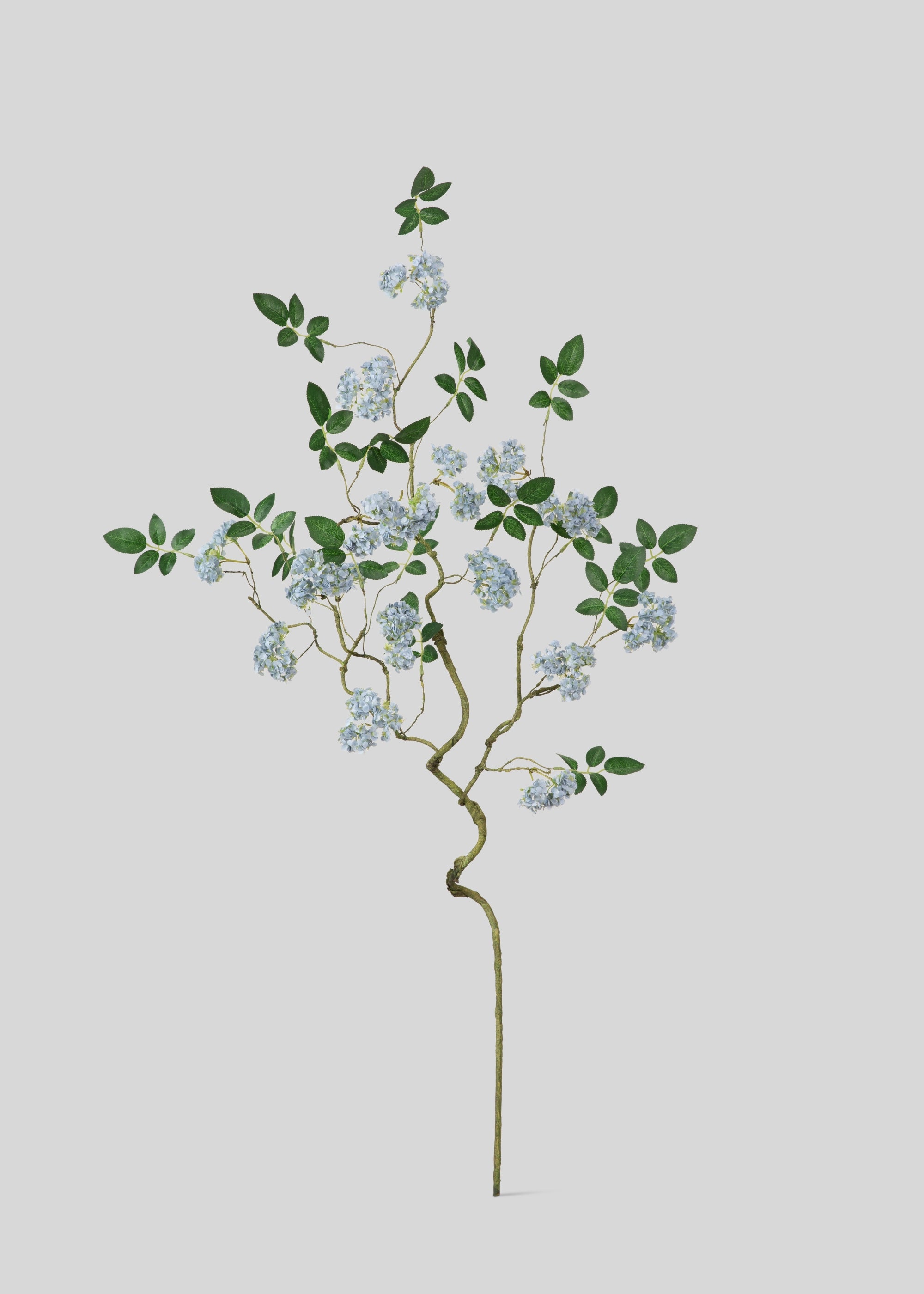 Blue Artificial Spring Blossom Flower Branch - 41