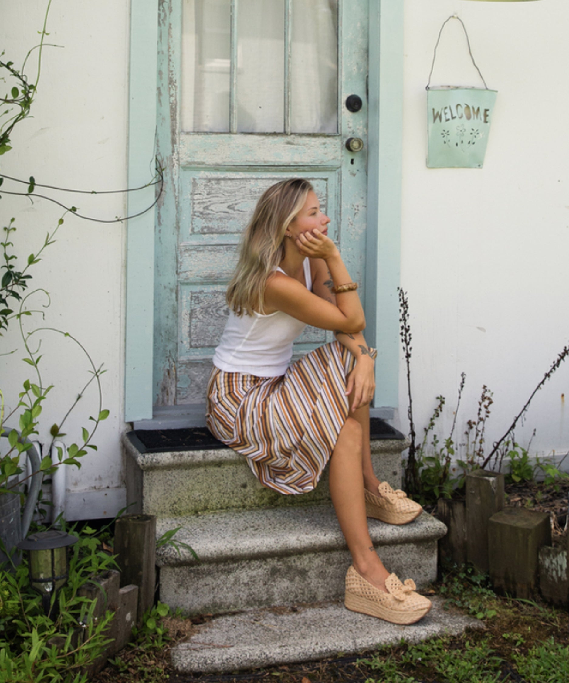 JAKA SNEAKERS LT NATURAL RAFFIA - Comfortable Women's Casual Shoes for Summer | Perfect for Beach, Travel & Everyday Wear