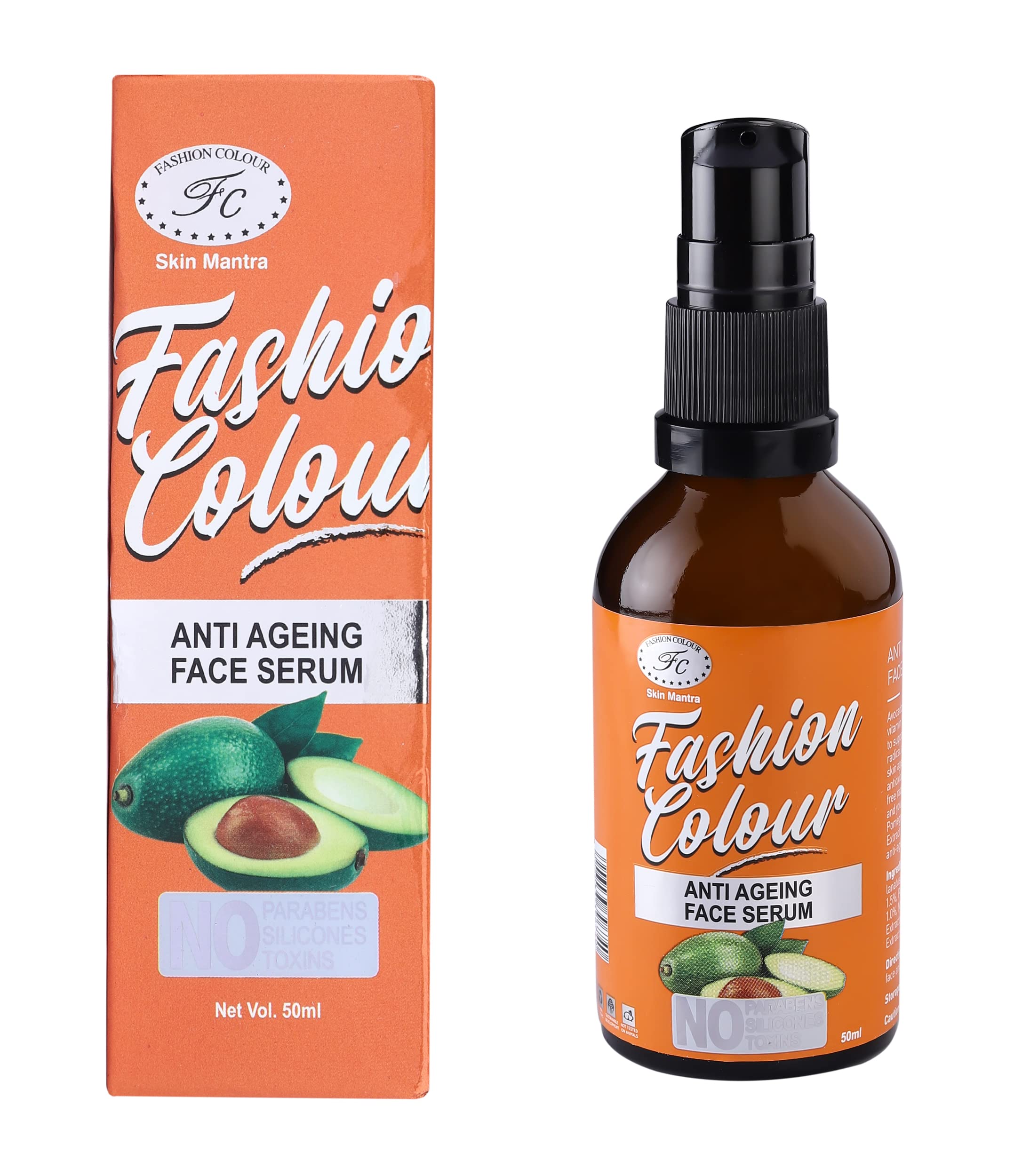 Oil-Free Anti-Aging Face Serum for Wrinkles & Dullness - Revitalizing Skincare with No Parabens or Silicones - 50ml Made in India - Perfect for Daily Hydration & Nighttime Skin Repair
