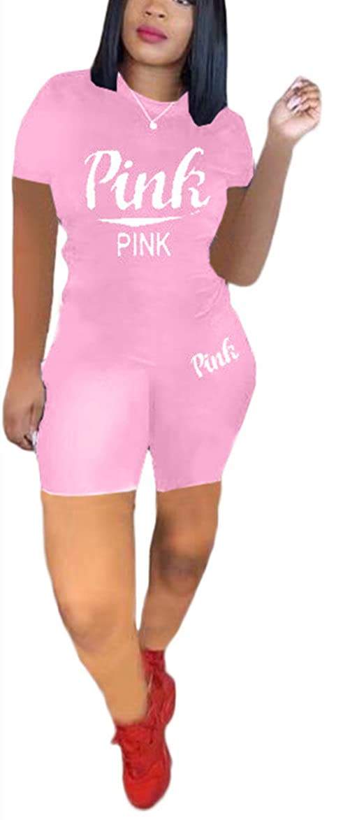 Stylish Yeshire Two Piece Outfits for Women - Short Sleeve T-Shirt & Bodycon Pants Set | Casual Joggers Tracksuit | Perfect for Workout, Lounge & Streetwear Fashion