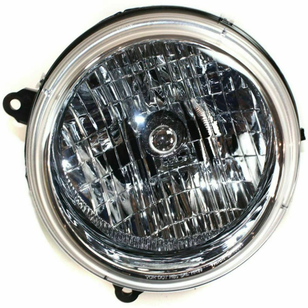 Jeep Liberty 2002 2003 Headlight Assembly Pair - Driver & Passenger Side - CH2502136, CH2503136, 5101821AA, 5101820AA - Perfect for Night Driving & Off-Road Adventures