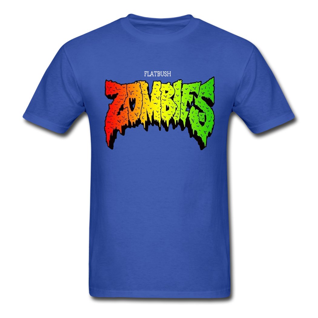 CHILL Printed Men's Flatbush Zombies Logo Graphic T-Shirt - Casual Streetwear for Music Fans & Hip Hop Lovers - Perfect for Concerts, Festivals and Everyday Wear