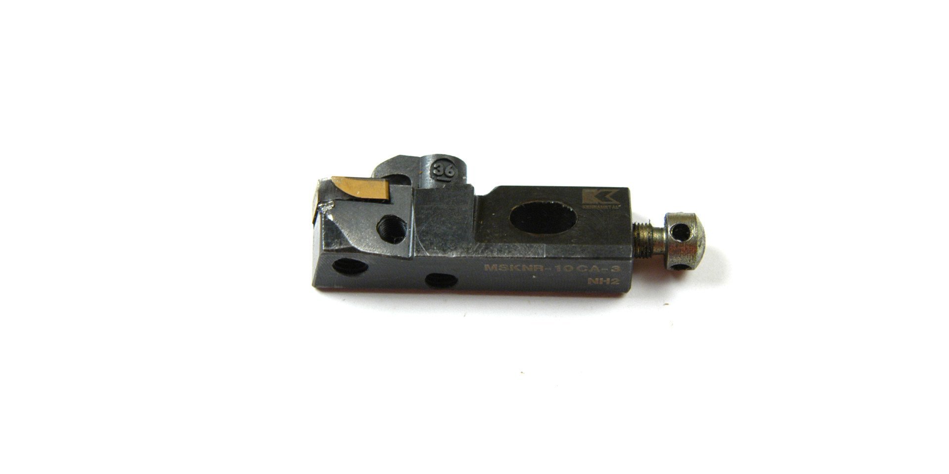 Used Indexable Turning Tool Holder - No Mounting Screw | Lathe Tool Holder for Metalworking & DIY Projects