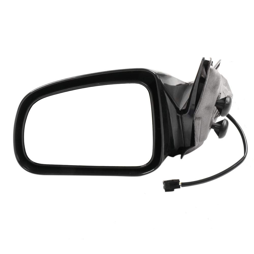 ECCPP Power Heated & Adjustable Driver Side Mirror Replacement for 2004-2008 Pontiac Grand Prix - Left Side Black Manual Folding Rear View Mirror - Perfect for Winter Driving & Enhanced Visibility