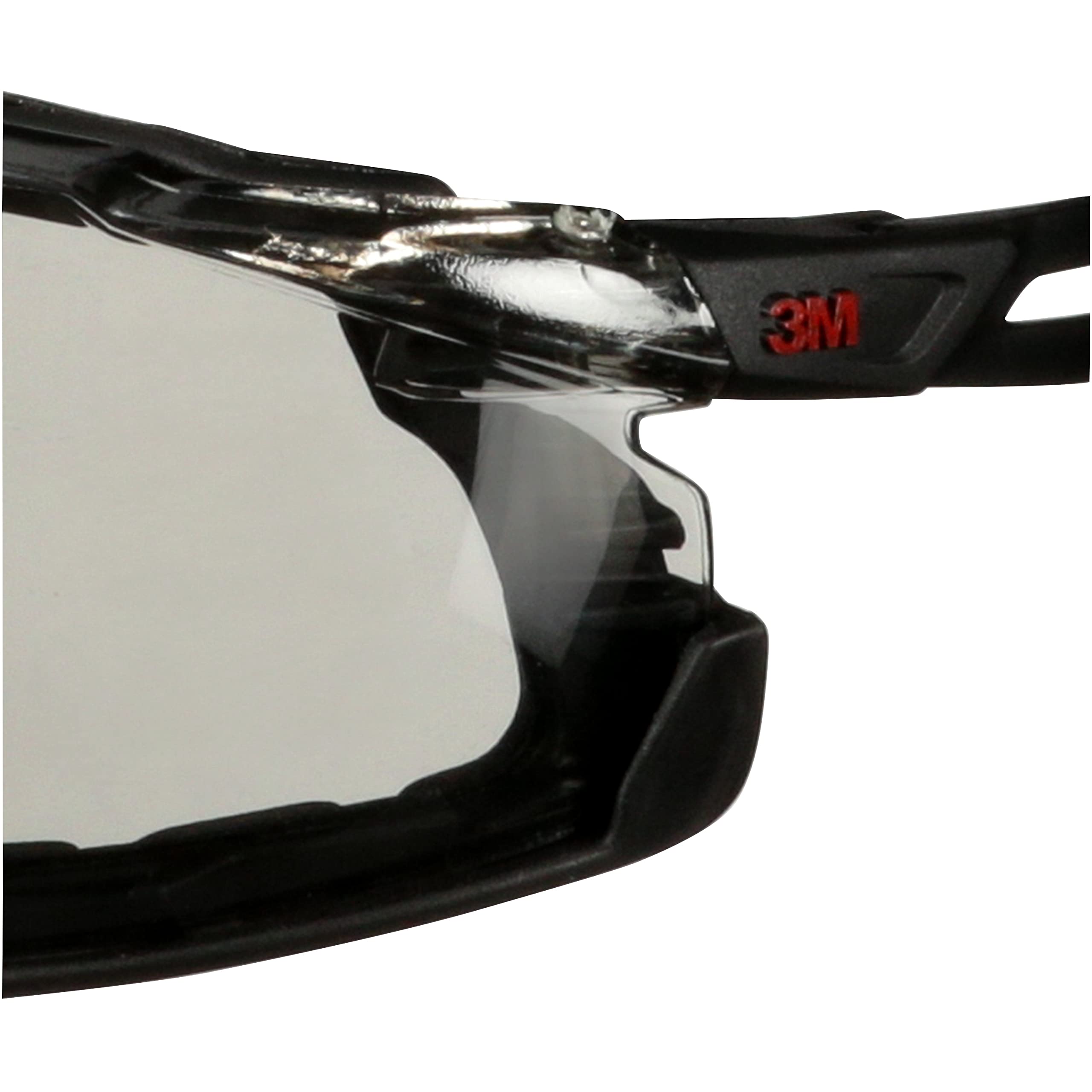 SecureFit 500 Series Safety Glasses - 20 Pack ANSI Z87.1 Certified Impact Resistant Eyewear with Anti-Fog Scotchgard Lens, Adjustable Ratchet Temples & Foam Gasket - Ideal for Construction, Woodworking, Lab Work & Outdoor Sports Protection