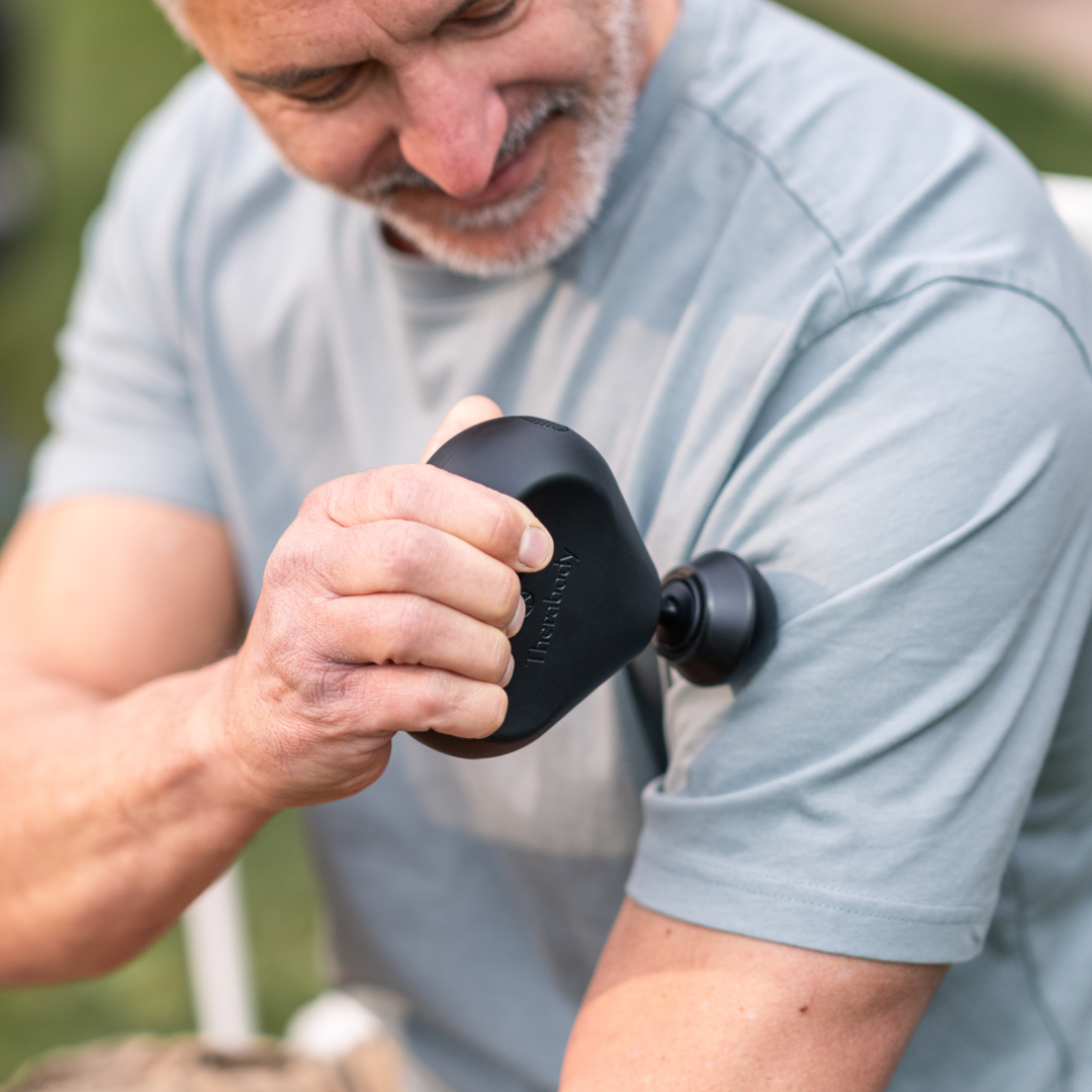 Therabody Theragun Mini (3rd Generation) - Portable Percussive Massage Gun for Muscle Recovery, Pain Relief & Relaxation - Perfect for Travel, Home Use & Post-Workout Recovery