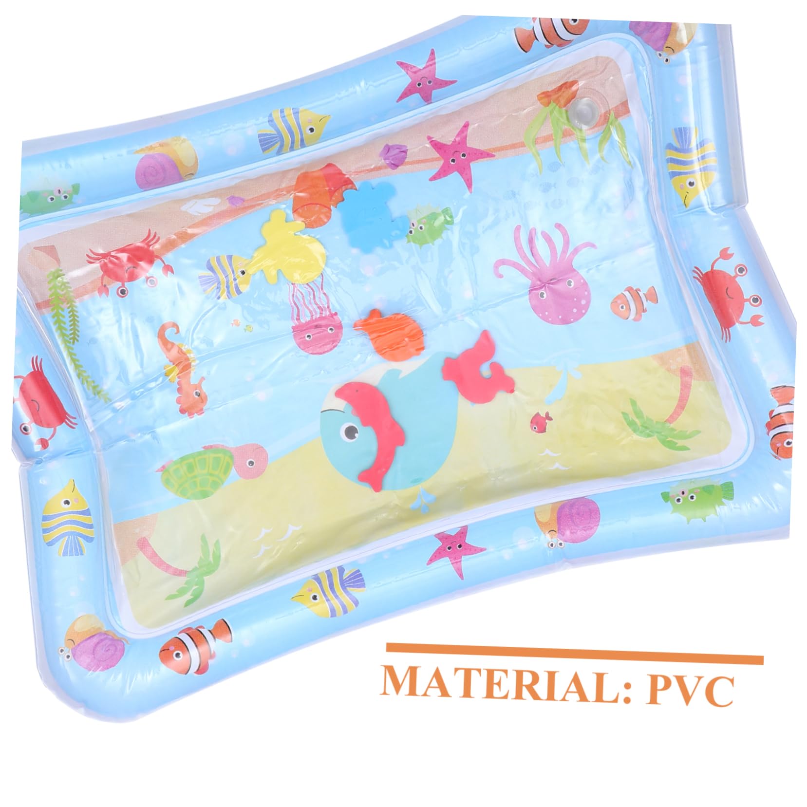 COOLHIYA Inflatable Water Cushion Toy Bathtub Sensory Play Mat - Durable PVC Baby Bath Mat for Sensory Play, Toddler Water Activity, and Outdoor Pool Fun